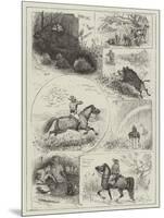 Hunting in Morocco-Henry Charles Seppings Wright-Mounted Giclee Print