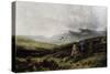 Hunting in Scotland, 19th Century, United Kingdom-null-Stretched Canvas