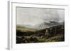 Hunting in Scotland, 19th Century, United Kingdom-null-Framed Giclee Print