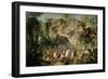 Hunting in the Forest of Fontainebleau at Franchard-Jean-Baptiste Oudry-Framed Giclee Print