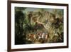 Hunting in the Forest of Fontainebleau at Franchard-Jean-Baptiste Oudry-Framed Giclee Print