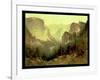 Hunting in Yosemite, 1890-Thomas Hill-Framed Giclee Print