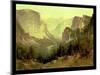 Hunting in Yosemite, 1890-Thomas Hill-Mounted Giclee Print