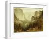 Hunting in Yosemite, 1890-Thomas Hill-Framed Giclee Print