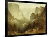 Hunting in Yosemite, 1890-Thomas Hill-Framed Giclee Print