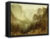 Hunting In Yosemite-Hill Thomas-Framed Stretched Canvas