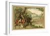 Hunting Larks-null-Framed Giclee Print