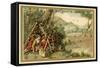 Hunting Larks-null-Framed Stretched Canvas