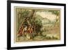 Hunting Larks-null-Framed Giclee Print