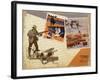 Hunting Montage-null-Framed Giclee Print