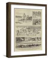 Hunting Notes in France-null-Framed Giclee Print