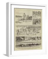 Hunting Notes in France-null-Framed Giclee Print