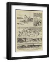 Hunting Notes in France-null-Framed Premium Giclee Print