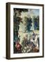 Hunting of Louis Xv, 1741 (Tapestry)-Jean-Baptiste Oudry-Framed Giclee Print