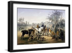 Hunting on Horseback, Spoils, by James Walker (1748-Ca 1808)-James Walker-Framed Giclee Print