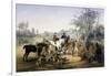 Hunting on Horseback, Spoils, by James Walker (1748-Ca 1808)-James Walker-Framed Giclee Print