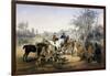 Hunting on Horseback, Spoils, by James Walker (1748-Ca 1808)-James Walker-Framed Giclee Print