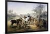 Hunting on Horseback, Spoils, by James Walker (1748-Ca 1808)-James Walker-Framed Giclee Print