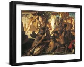 Hunting on Nile-Hans Makart-Framed Giclee Print