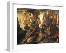 Hunting on Nile-Hans Makart-Framed Giclee Print