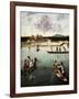 Hunting on the Lagoon, c.1490-5-Vittore Carpaccio-Framed Giclee Print