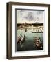 Hunting on the Lagoon, c.1490-5-Vittore Carpaccio-Framed Giclee Print