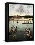 Hunting on the Lagoon, c.1490-5-Vittore Carpaccio-Framed Stretched Canvas