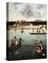 Hunting on the Lagoon, c.1490-5-Vittore Carpaccio-Stretched Canvas