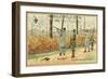 Hunting Pheasant-null-Framed Giclee Print