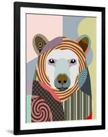 Hunting Polar Bear-Lanre Adefioye-Framed Giclee Print