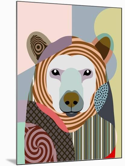 Hunting Polar Bear-Lanre Adefioye-Mounted Giclee Print