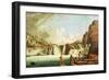 Hunting Salmon at Kettle Falls on Columbia River-Paul Kane-Framed Giclee Print