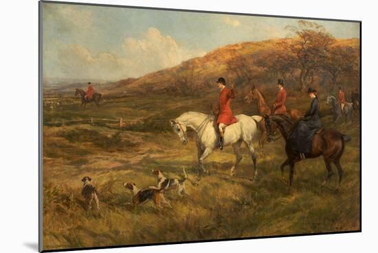 Hunting Scene, 1899-Heywood Hardy-Mounted Giclee Print