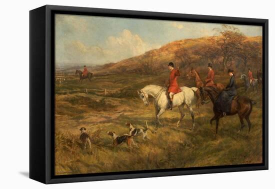 Hunting Scene, 1899-Heywood Hardy-Framed Stretched Canvas