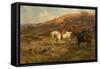 Hunting Scene, 1899-Heywood Hardy-Framed Stretched Canvas