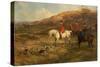 Hunting Scene, 1899-Heywood Hardy-Stretched Canvas