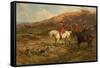 Hunting Scene, 1899-Heywood Hardy-Framed Stretched Canvas