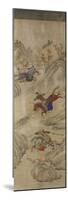 Hunting Scene (3 Riders and Boar)-null-Mounted Premium Giclee Print