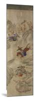 Hunting Scene (3 Riders and Boar)-null-Mounted Giclee Print