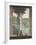 Hunting Scene and City Views, Baronial Hall, Issogne Castle, Italy-null-Framed Giclee Print