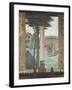 Hunting Scene and City Views, Baronial Hall, Issogne Castle, Italy-null-Framed Giclee Print