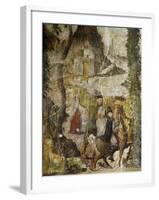 Hunting Scene, Ca 1548-Marcello Fogolino-Framed Giclee Print