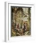 Hunting Scene, Ca 1548-Marcello Fogolino-Framed Giclee Print