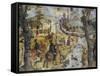 Hunting Scene, Ca 1548-Marcello Fogolino-Framed Stretched Canvas