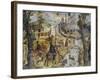 Hunting Scene, Ca 1548-Marcello Fogolino-Framed Giclee Print