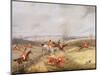 Hunting Scene, Drawing the Cover-Henry Thomas Alken-Mounted Giclee Print