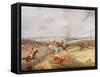 Hunting Scene, Drawing the Cover-Henry Thomas Alken-Framed Stretched Canvas