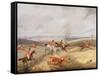 Hunting Scene, Drawing the Cover-Henry Thomas Alken-Framed Stretched Canvas