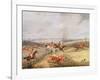 Hunting Scene, Drawing the Cover-Henry Thomas Alken-Framed Giclee Print