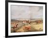 Hunting Scene, Drawing the Cover-Henry Thomas Alken-Framed Giclee Print